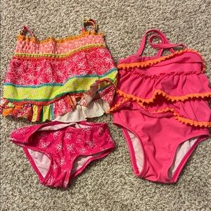 2 Bathing Suits 6-9 mo